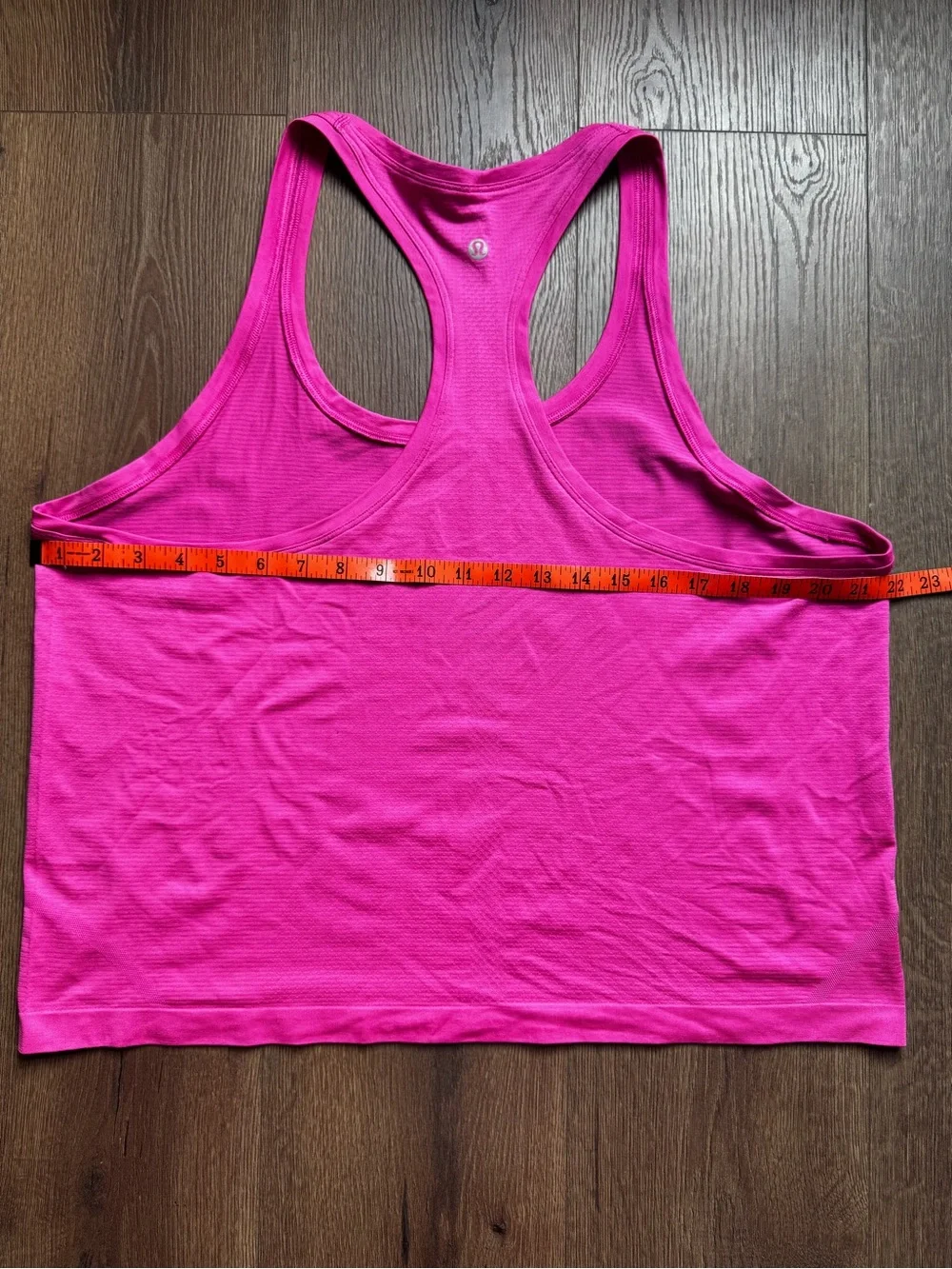 Lululemon Women’s Pink Cropped Racerback Tank